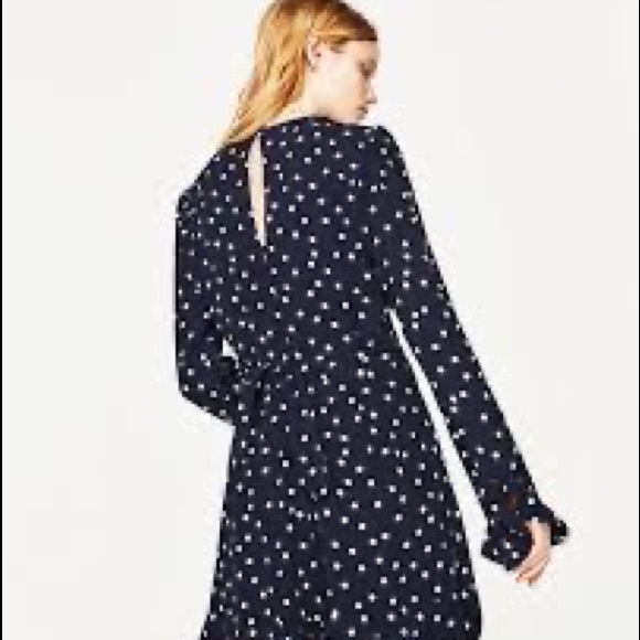 Zara short polka dot dress romper with ruffle. - Picture 3 of 4